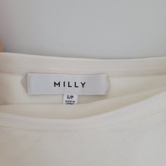 Milly Flowy Cropped Strapless Top - Picture 9 of 10